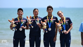 港隊亞沙運奪今屆首面獎牌-兩項鐵人混合接力摘銀