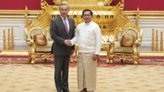 緬甸總統敏昂萊會見王毅-稱絕不允境內發生任何有損中國利益行為