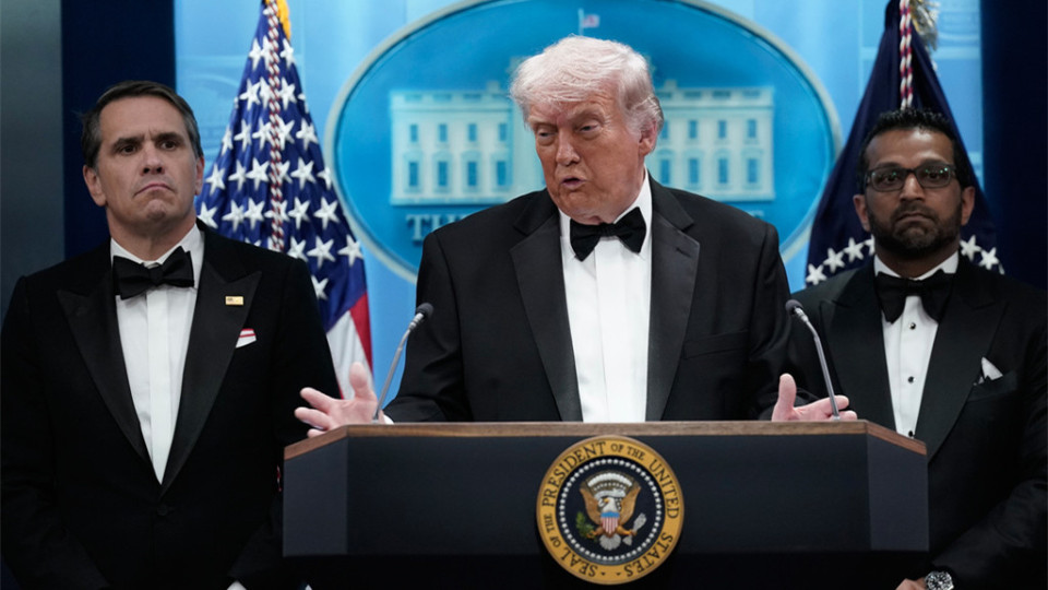 晚宴槍擊-特朗普-相信自己是槍手目標-不認為與伊朗戰事有關