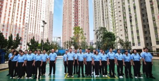 麗晶花園引入外勞保安守外圍-須熟廣東話持保安員證書