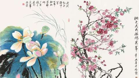 看展覽-雅韻芳華-婀娜雋永--馮倩逾20幅國畫精品香港首度亮相