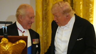 有片-英王白宮幽默-回擊-特朗普-若非英國-美國人現時都會講法語