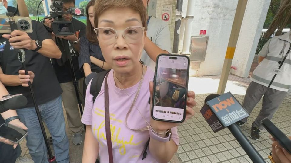 宏福苑五級火-宏建閣居民拾回珍藏果皮海味-櫃門全打開懷疑單位被搜掠