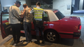 五一黃金周-警機場及迪士尼打擊黑的-放蛇拘四違法司機