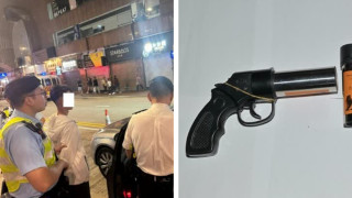 警西九反罪惡拘84人-檢高速滅火槍等武器及毒品