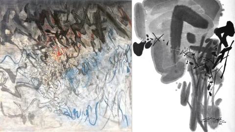 藝倡畫廊-巴黎的中國先鋒派-5月登場-四大師作品回望藝術跨文化歷程