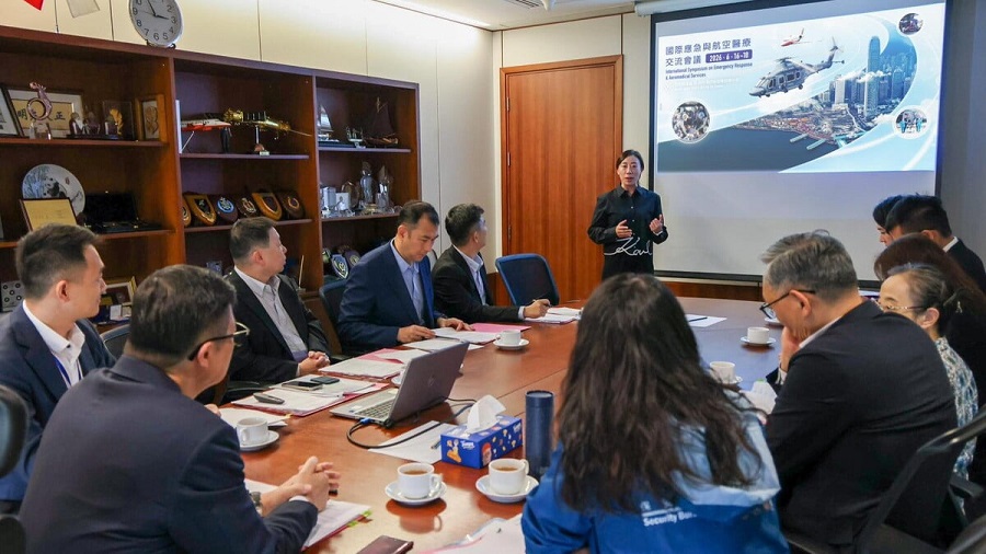 飛行服務隊下月首辦國際會議-鄧炳強-展示航空醫療領域雄厚實力重要舞台