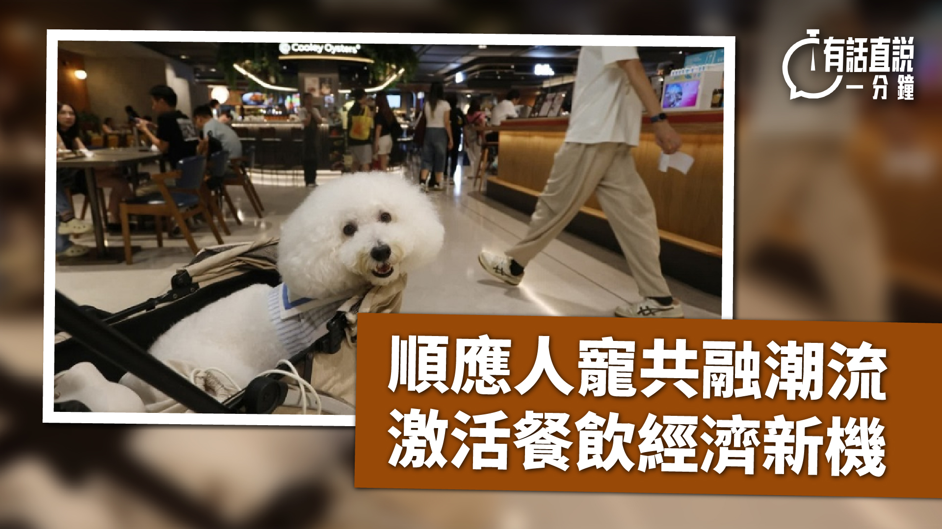有話直說-順應人寵共融潮流-激活餐飲經濟新機