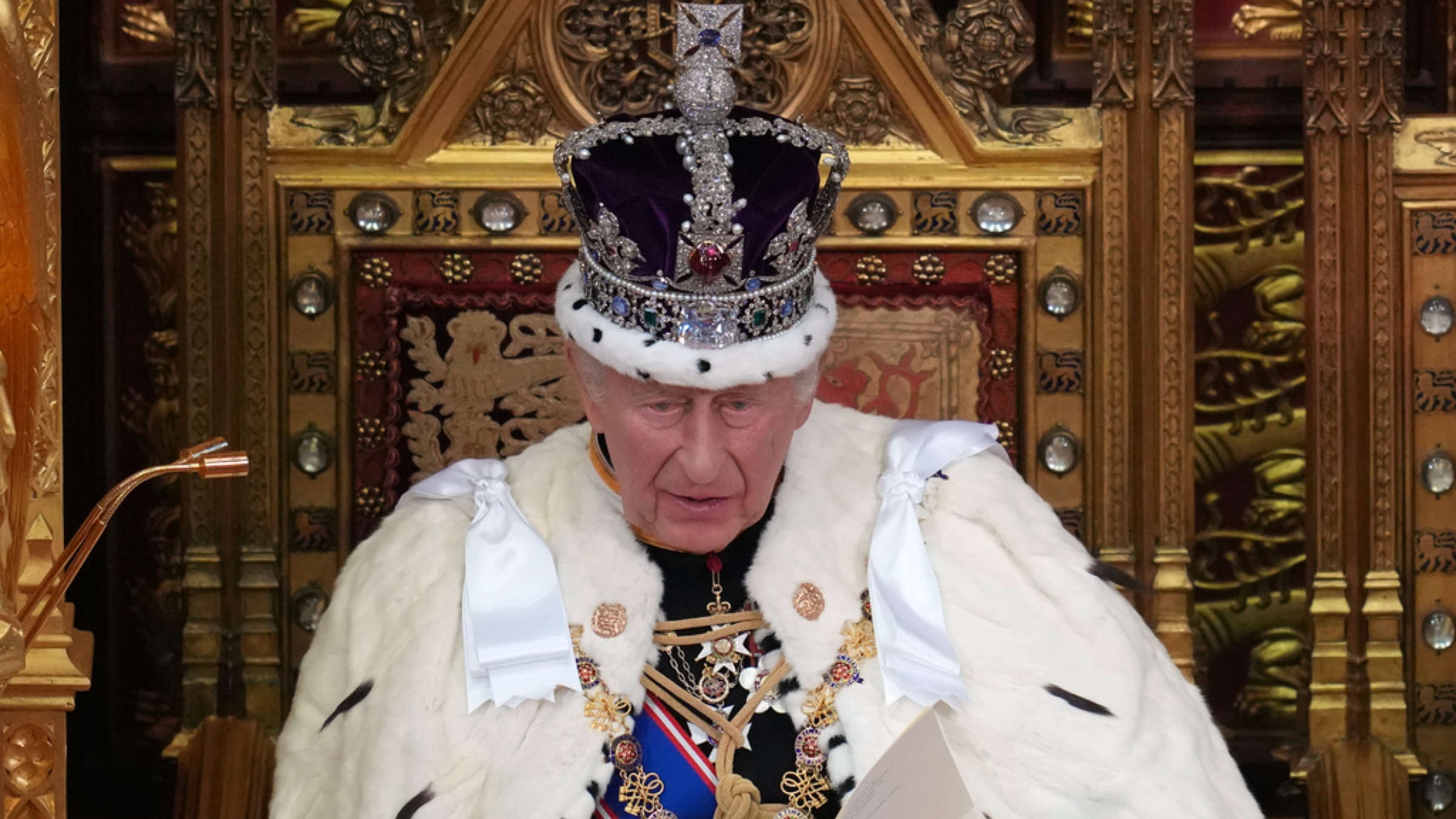 英王宣讀新一份執政演講-稱工黨政府將聚焦保護能源國防及經濟安全