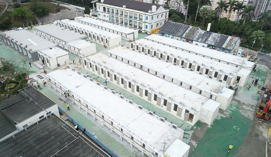 港版火神山-康文署-鯉魚門公園6-1起拆走隔離設施-恢復用地原有用途