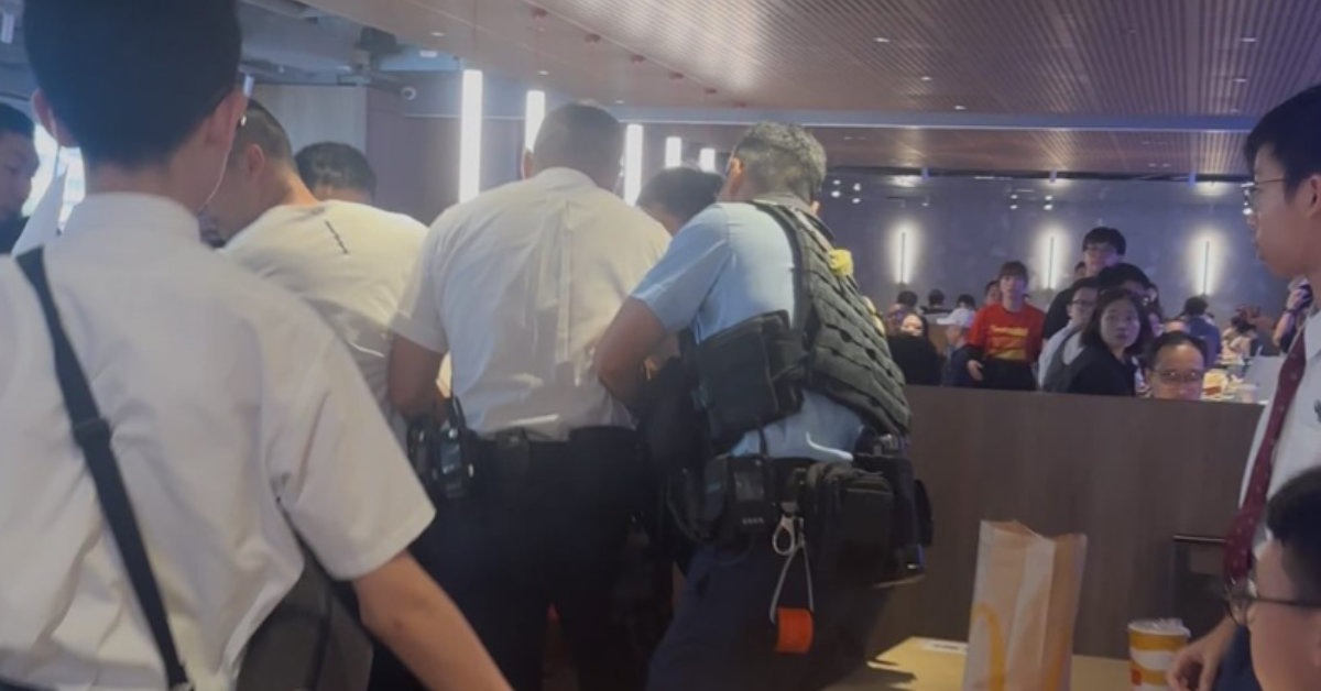 內地男涉藏易燃液體金鐘被捕-稱投資虛擬貨幣損失50萬擬自焚