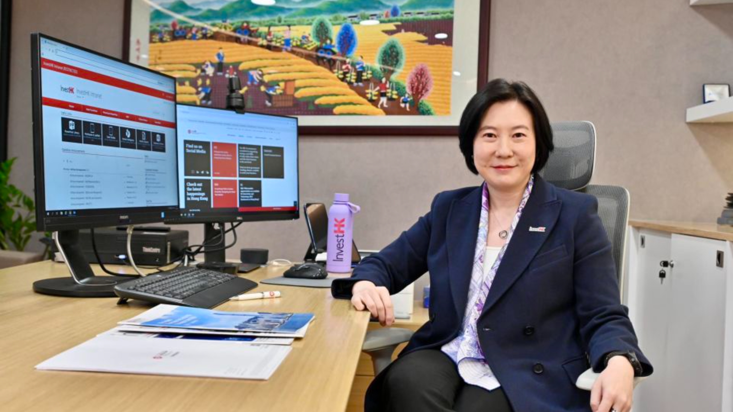 劉凱旋-今年至今協助310多間企業落戶或擴充業務-有信心可達成當局目標