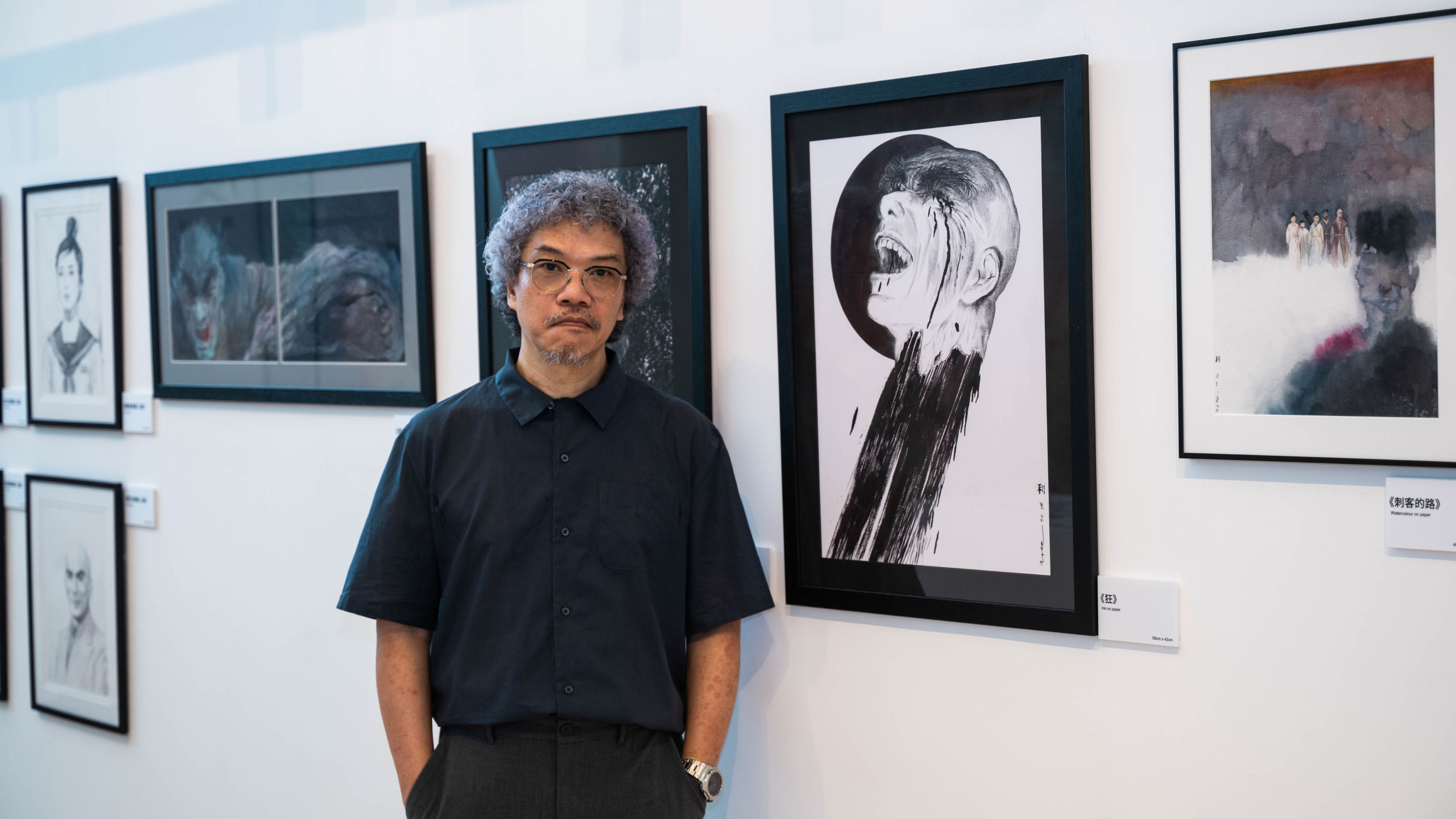 利志達畫展-二度刺秦宇宙-海港城舉行-闊別33年原畫重現