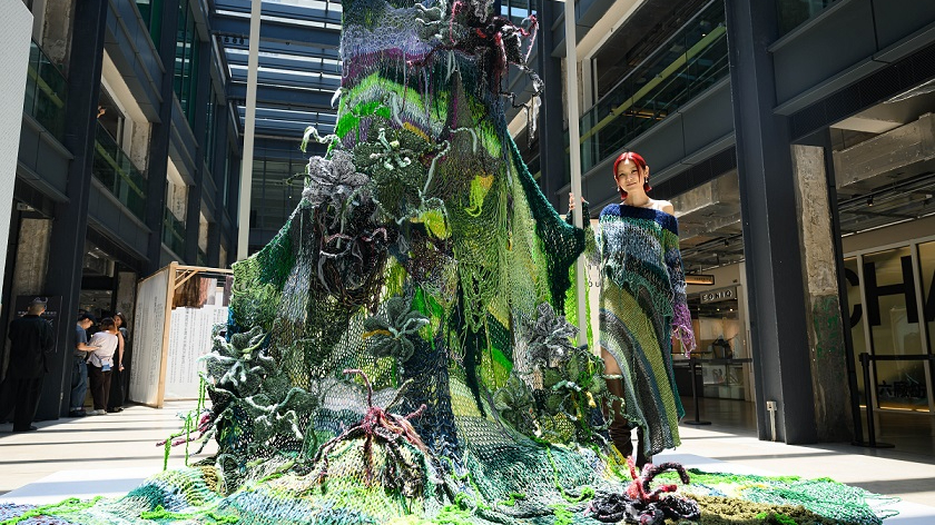約好織物祭-呈獻陳蕾大型鉤織裝置--荒島之幻象-跨界延伸音樂想像