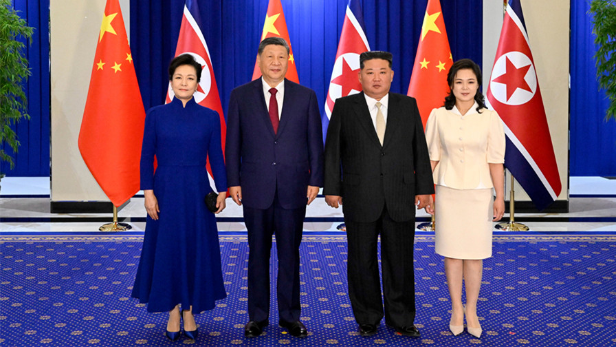 習近平出席金正恩舉行歡迎宴-指中朝傳統友誼歷久彌堅