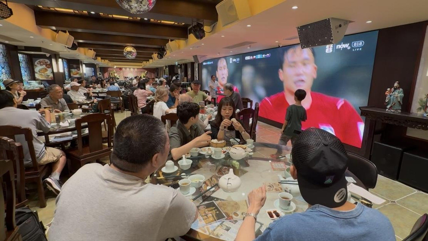 世界盃2026-茶樓直播球賽早市旺場-食客-氣氛不輸酒吧