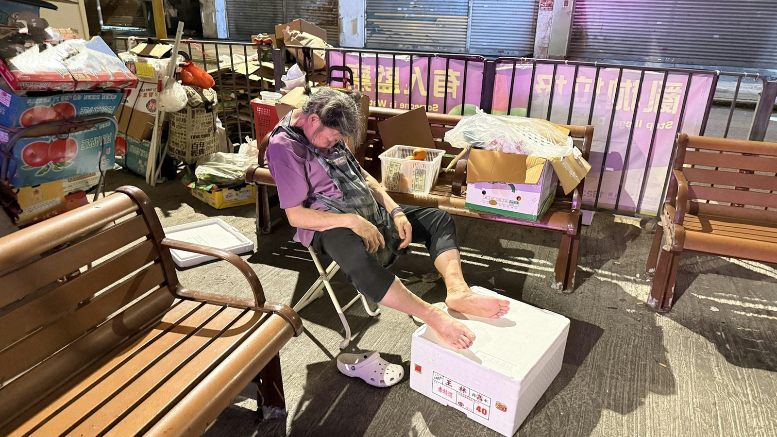 土瓜灣73歲拾荒婆婆疑拒交-陀地--遭南亞漢搗亂家當