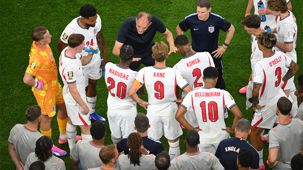 世界盃2026-英格蘭兩度被追平陷苦戰-主帥杜曹半場一番話扭轉戰局