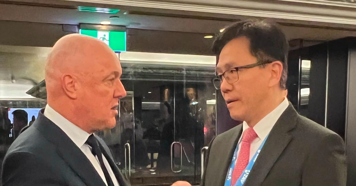 孫東訪新西蘭出席商業峰會-與總理拉克森會面推廣香港創科