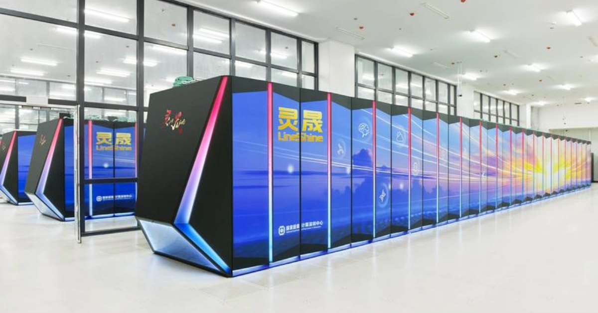 中國超級電腦-靈晟-登頂-性能超越次名美國系統逾兩成