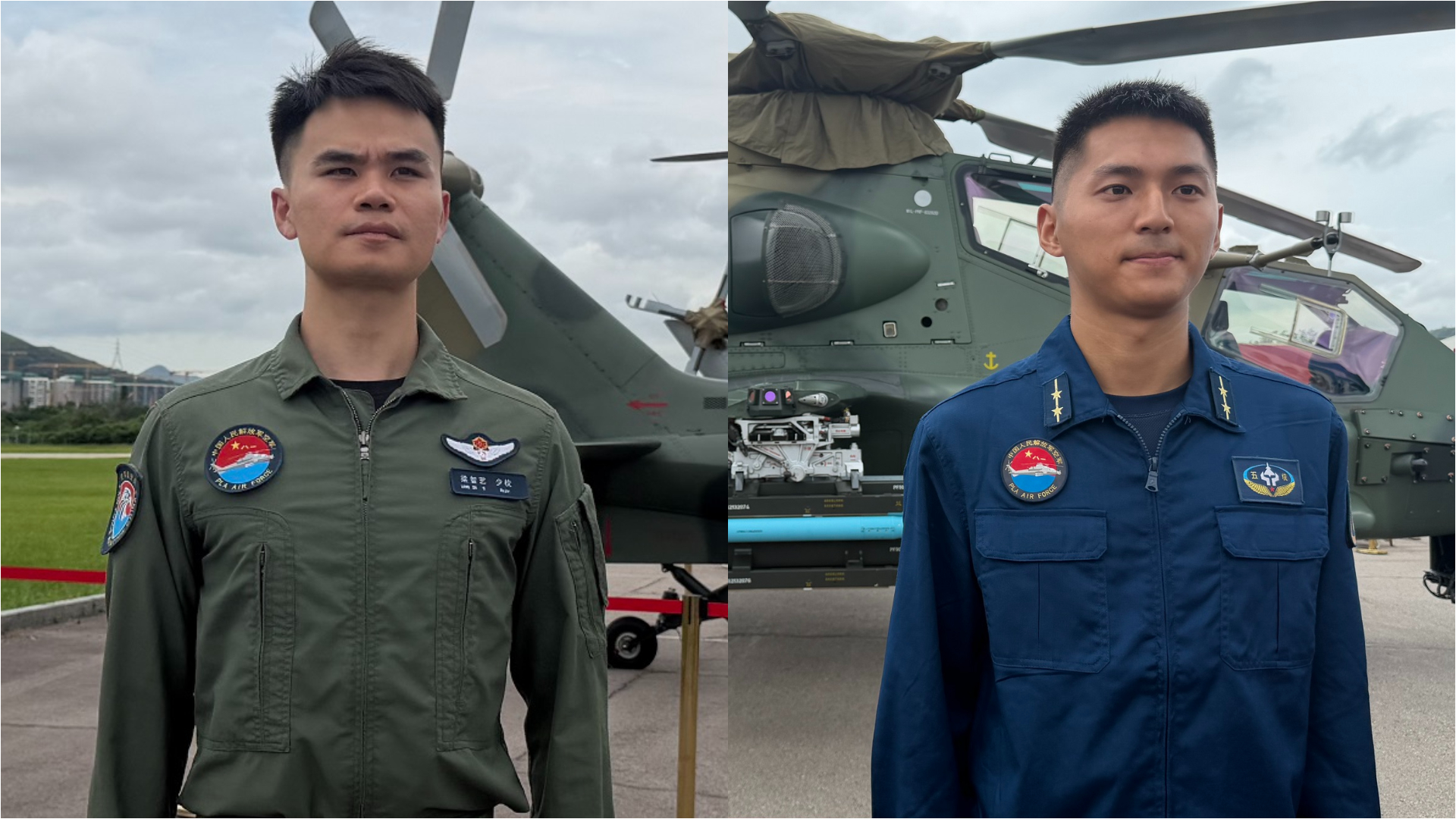 軍營開放日-飛行員指表演模擬戰場科目展現裝備極限-親身感受到市民熱情