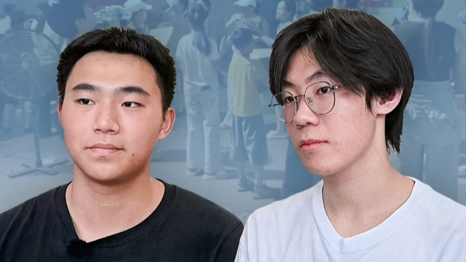 上海兩少年高考後千里赴廣西橫州救災-直言-沒有比這更珍貴的成人禮