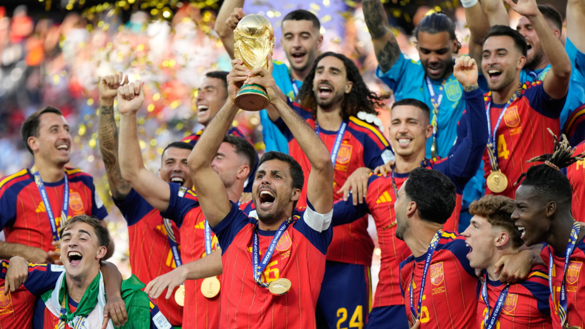 世界盃2026---西班牙加時1-0戰勝阿根廷-相隔16年再度捧盃