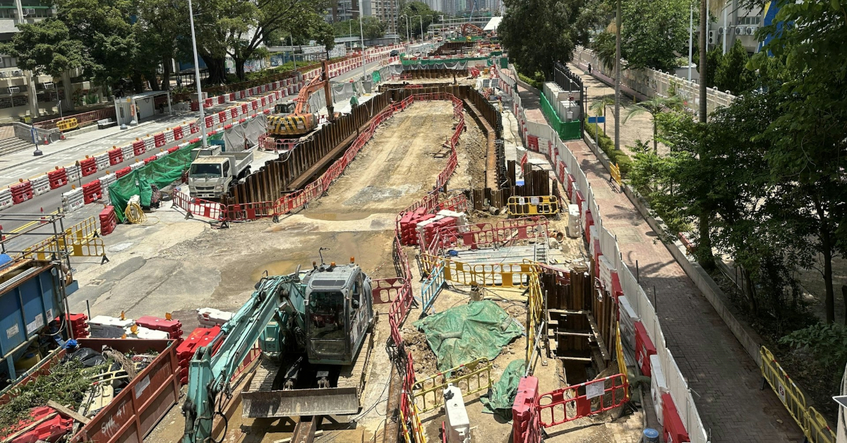 屯門南延線地基工程完成-港鐵目標2030年竣工通車待定
