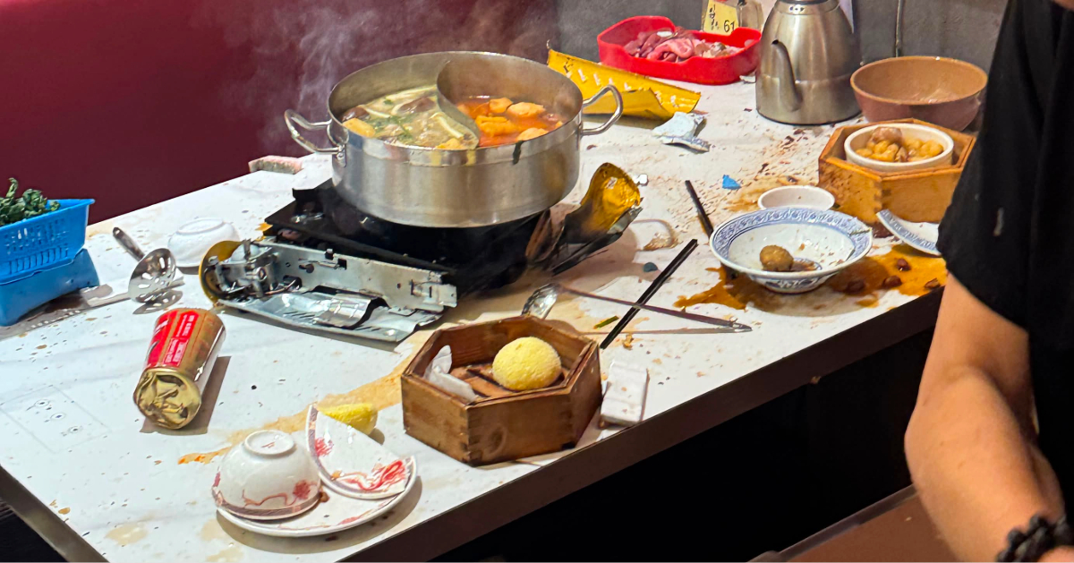 九龍灣稻香卡式石油氣爐疑漏氣爆炸-食客驚呼-以為打仗