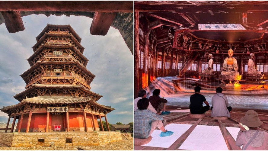 當代中國-欣賞山西古建有門檻--用數字技術闖一關
