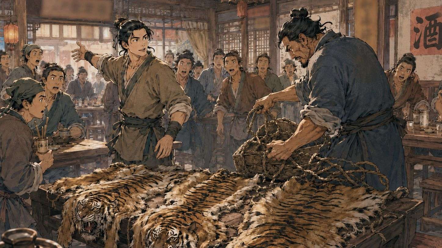 怪奇故事新編-客商與打虎英雄