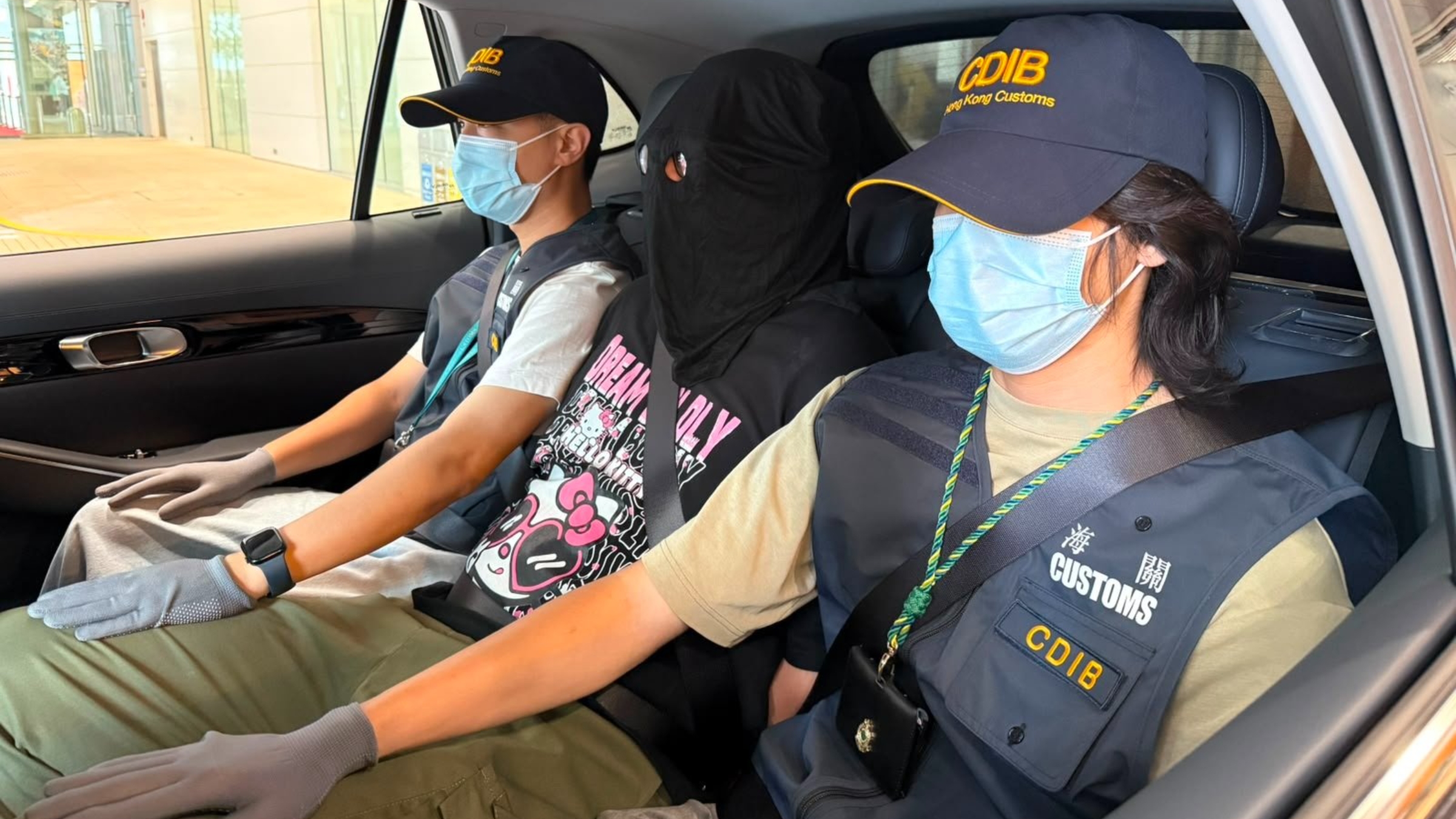 海關天水圍檢約5公斤大麻花-市值約100萬元拘捕29歲男子
