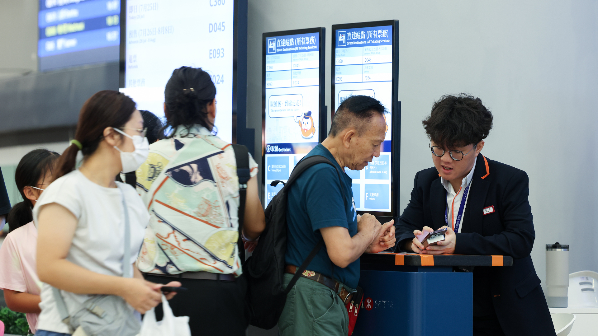 因應天氣情況惡劣-高鐵今日至下周一8班來往上海和廣州車次取消