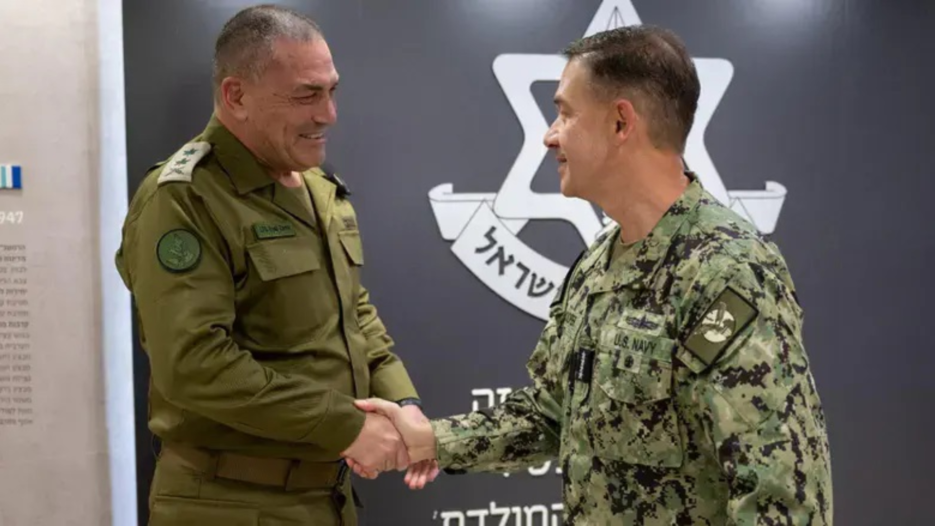 美軍中央司令部司令訪問以色列-討論-多戰線局勢