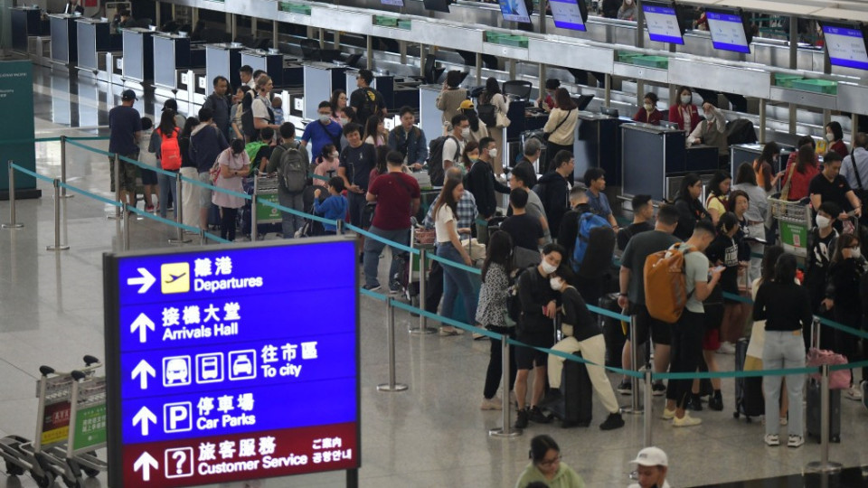 颱風白海豚逼近華東-國泰香港快運及香港航空多班航班取消