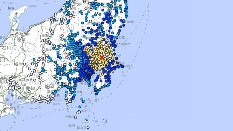 日本茨城縣南部凌晨5-9級地震-逾10人傷東京震感明顯