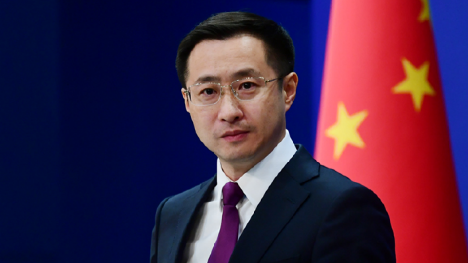 外交部-香港事務純屬中國內政-敦促有關方面停止以任何方式干預
