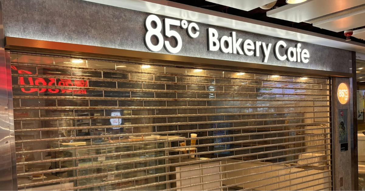 台灣連鎖麵包品牌-85--傳撤香港市場-勞工處提醒妥善處理
