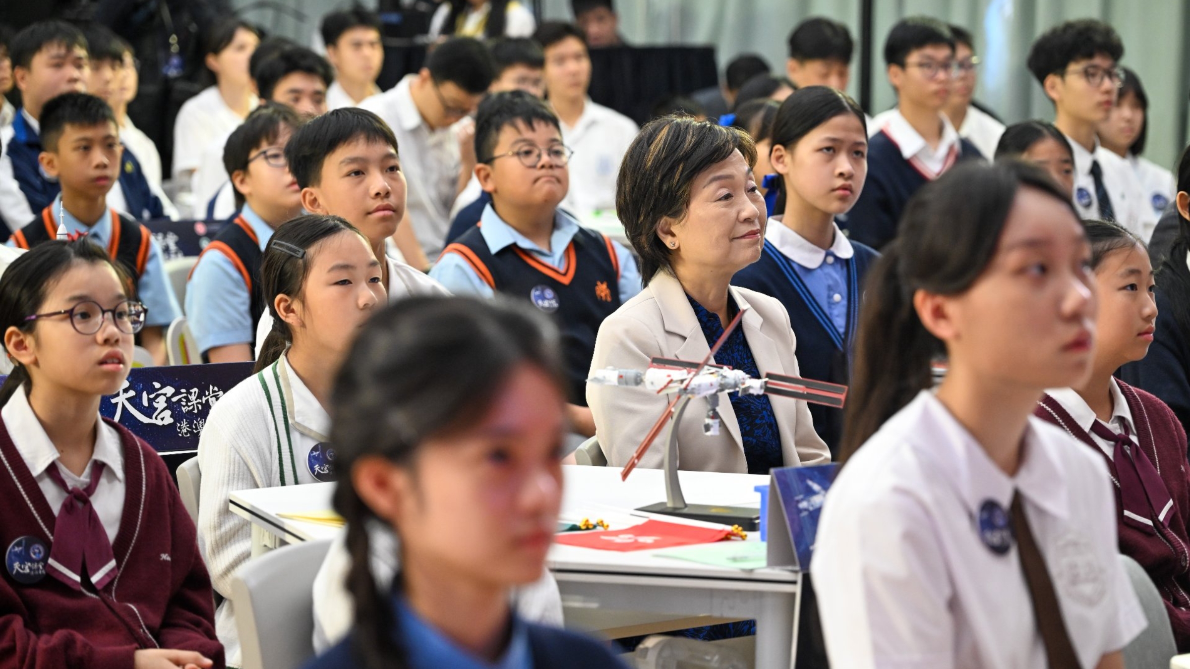 天宮課堂-蔡若蓮-激發學生探索宇宙興趣-航天教育邁向親身體驗重要一步