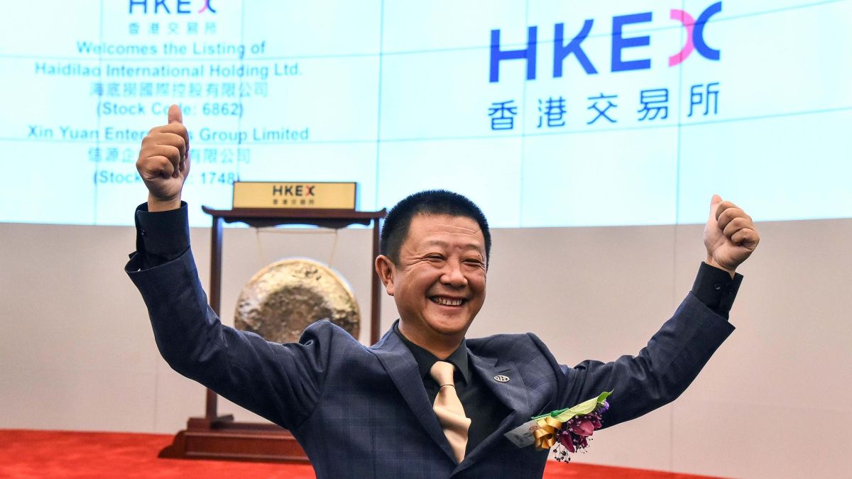 海底撈創辦人家族大手減持-大摩感意外股價曾挫12