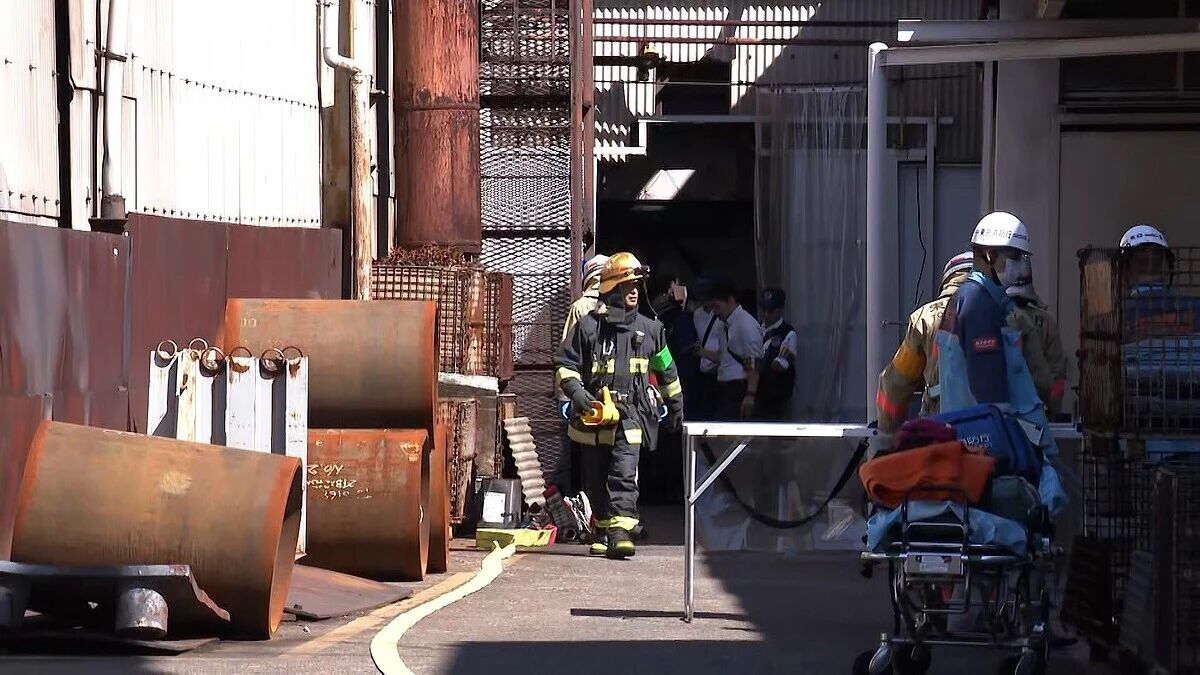東京大田區一工廠突發爆炸事故-致3人受傷