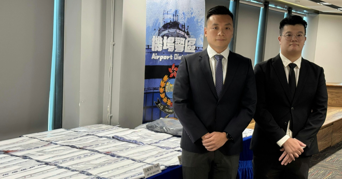 珠寶展商人機場酒店大堂睡覺遭盜竊-警拘北非男近百萬失物全數尋回