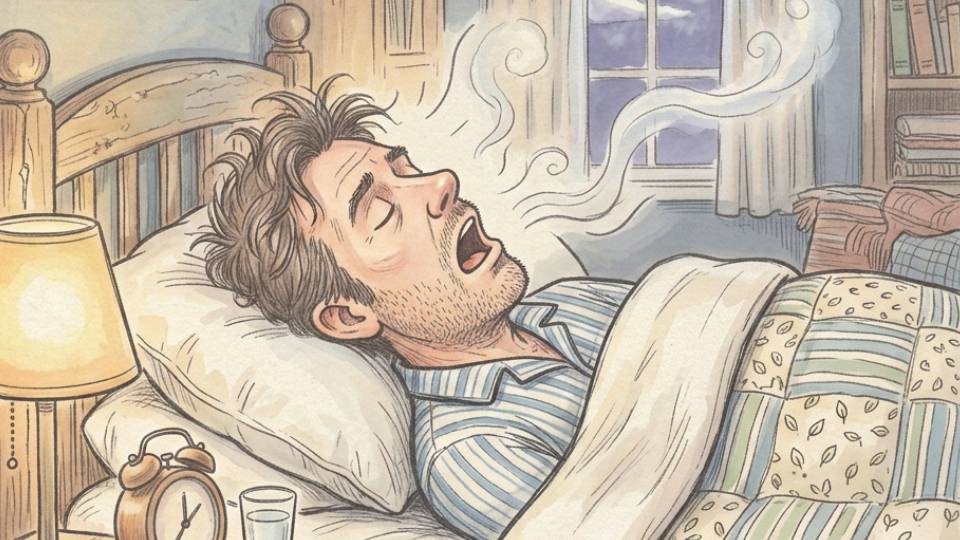亭嘉的中醫日常-睡眠呼吸暫停與打呼-中醫如何調理你的-氣道