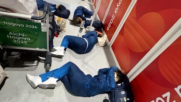 名古屋亞運承辦商漏錄住宿資料-致泰藤球隊滯留近24小時無奈睡地板