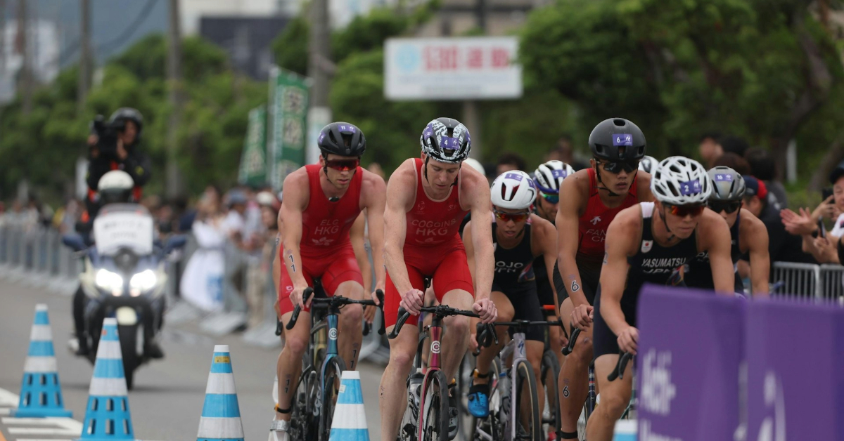 名古屋亞運-港隊三鐵混合接力摘銅-國家隊奪金