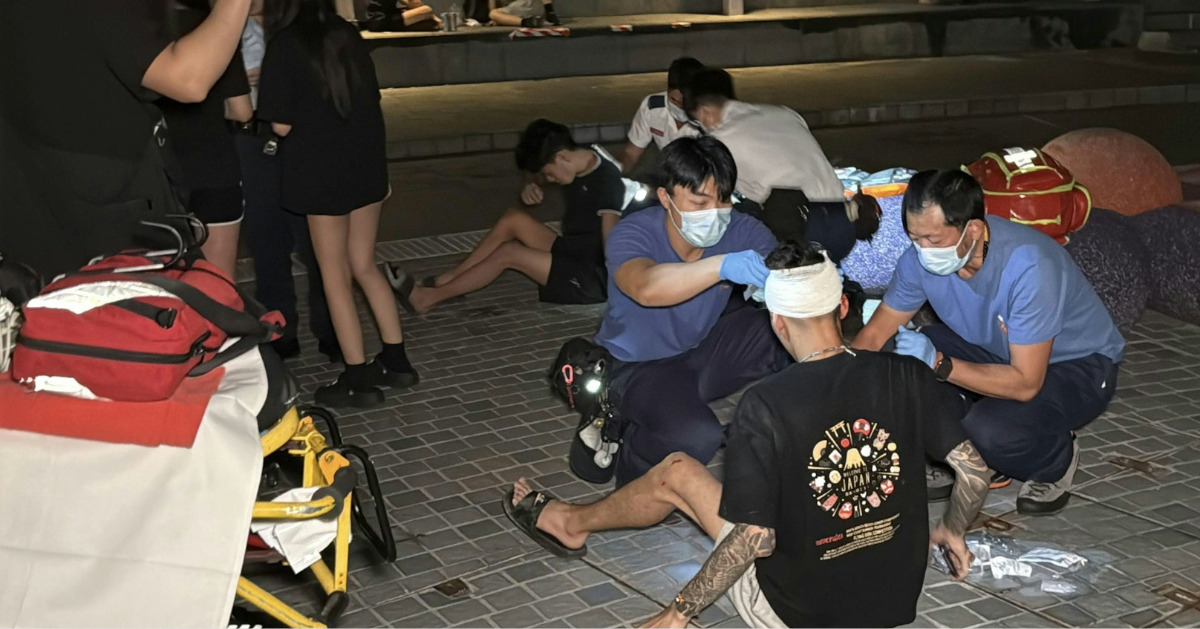 荃灣公園青年疑拒-借火-遭圍毆-警通緝4名16至20歲男子