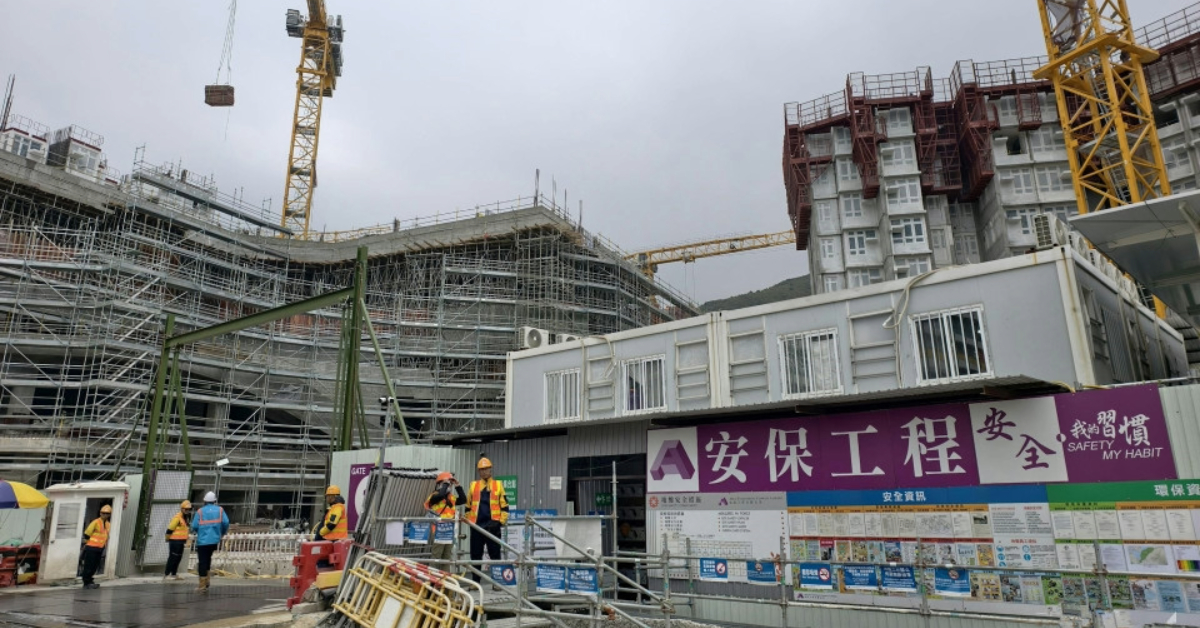 東涌4座公屋石屎樣本不達標-何永賢指是攪拌未勻所致有補救措施