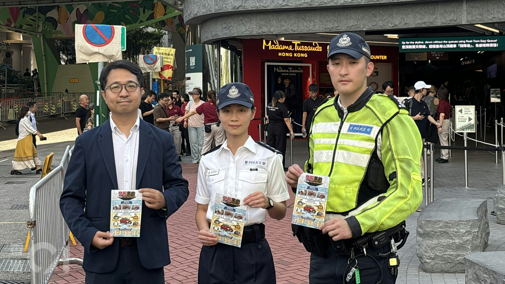 國慶黃金周-警方加強打擊黑的劏客-派的士大使駐旅遊熱點