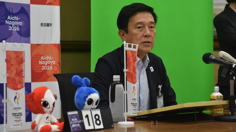 亞運會2026-名古屋市長就亞運期間問題頻發道歉-必須深刻反省