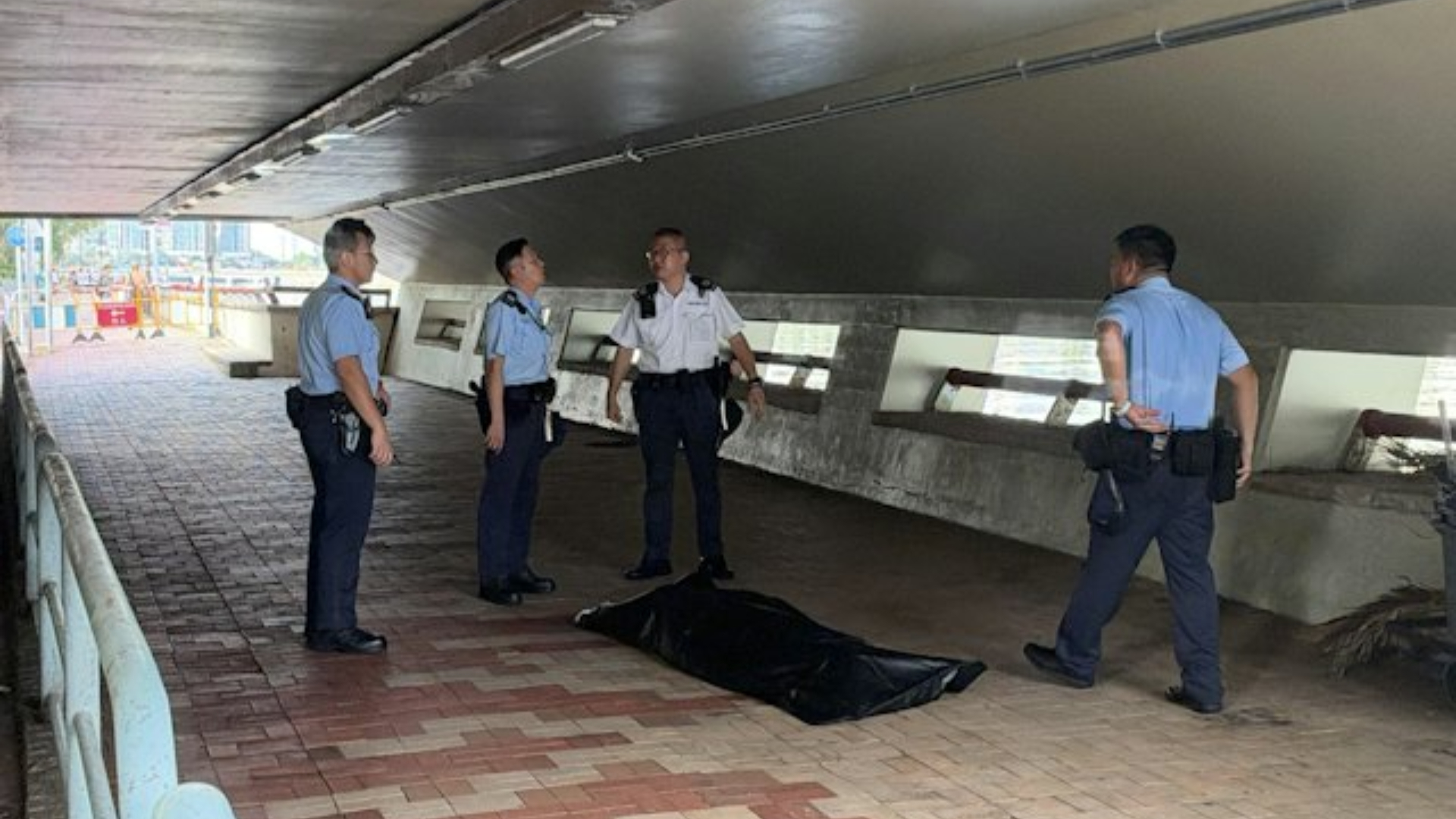 沙田城門河驚現浮屍-警方正調查身份